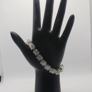 Vintage Avon Moonglow Rhinestone Tennis Bracelet